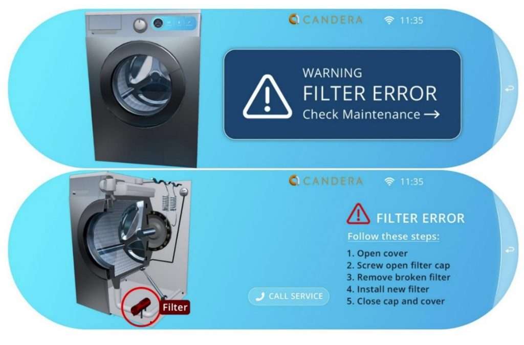 Candera Washing Machine demo