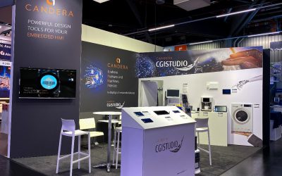 Candera @Embedded World 2024: High-performing HMIs for fast-moving markets