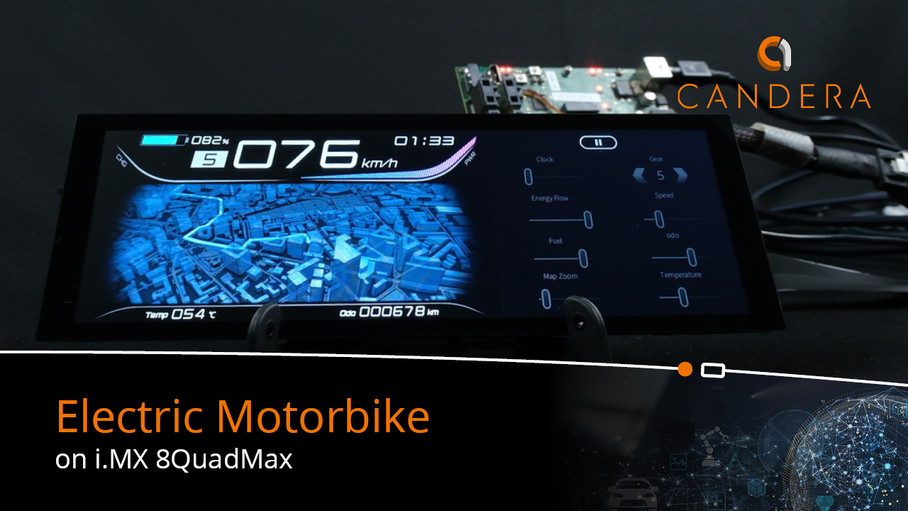 Electric Motorbike HMI