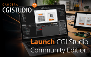 Candera launches the FREE CGI Studio Community Edition for makers, students, and small businesses